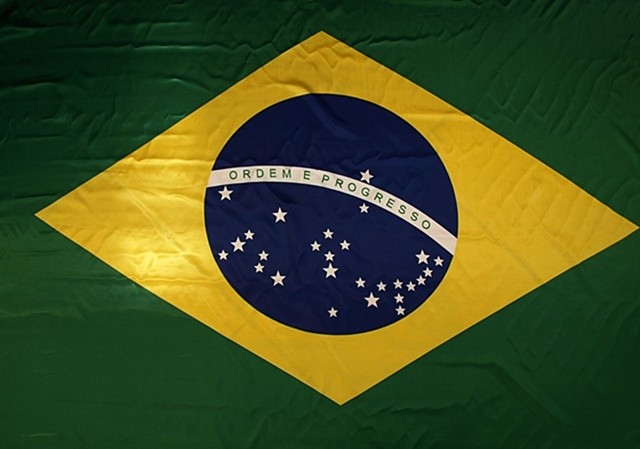 Bandeira crepe BRASIL /CÓD:19052