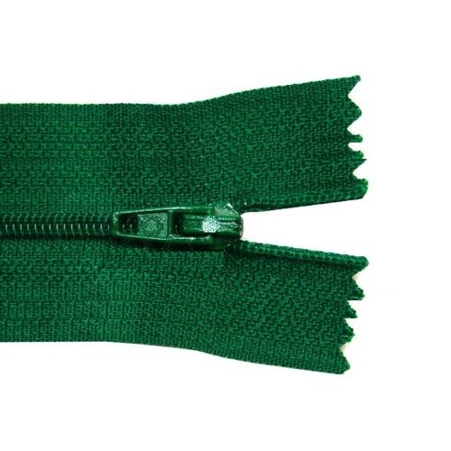 Zíper de Nylon Fixo 18cm Verde Musgo /COD:16003