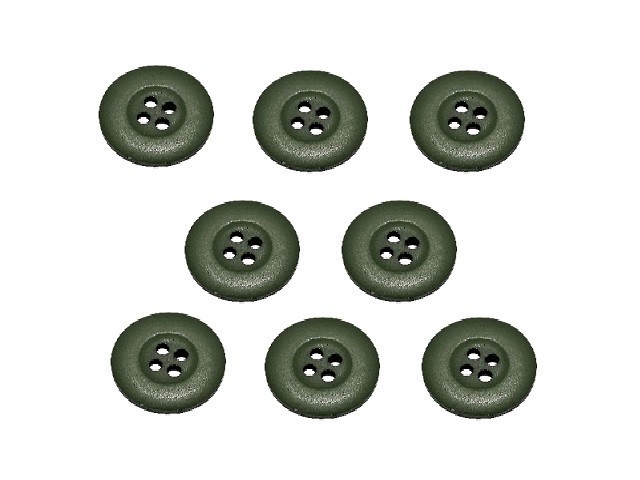 Botão para farda militar verde (pacote com 144 un) /COD:6708